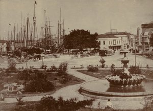 Bridgetown Haven, circa 1900 door English Photographer