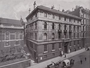 Huis van de Britse en Buitenlandse Bijbelgenootschap, Queen Victoria Street door English Photographer