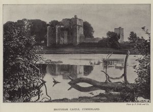 Brougham Kasteel, Cumberland door English Photographer