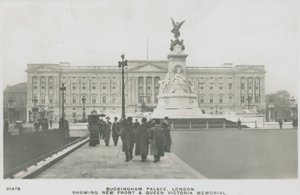 Buckingham Palace, Londen, met nieuwe voorkant en Queen Victoria Memorial