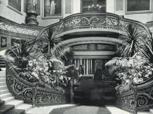 Buckingham Palace, de Grote Trap door English Photographer