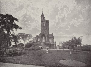 Burns Monument, Kay Park, Kilmarnock door English Photographer