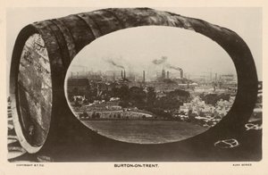 Burton-on-Trent, Staffordshire, traditioneel centrum van de Britse brouwindustrie door English Photographer