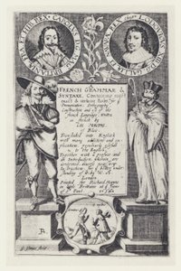 C Maupas, Een Franse grammatica, R Mynne 1634 door English Photographer