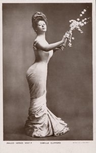 Camille Clifford, de originele Gibson Girl door English Photographer