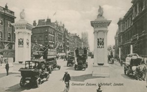 Canadese Kolom, Whitehall, Londen door English Photographer