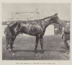 Cap and Bells II, Winnaar van de Oaks, 1901 door English Photographer