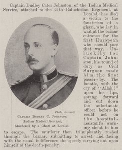 Kapitein Dudley C Johnston (Indiase Medische Dienst), vermoord door een Ghazi in Loralai door English Photographer