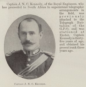 Kapitein J. N. C. Kennedy door English Photographer
