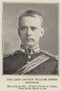 Kapitein William Henry Robinson door English Photographer