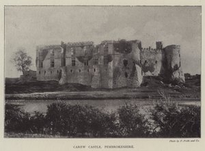 Carew Kasteel, Pembrokeshire door English Photographer