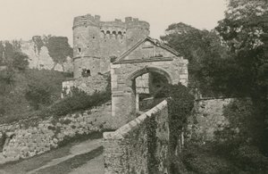 Kasteel Carisbrooke, Isle of Wight door English Photographer