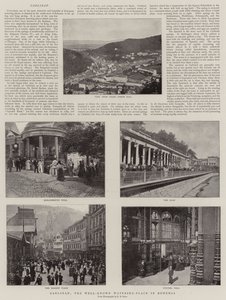 Karlsbad, de bekende kuuroord in Bohemen