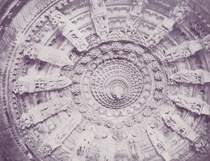 Gesneden Plafond, Jain Tempel, Mount Abu