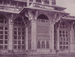 Gesneden Traliewerk Raam, Gwalior