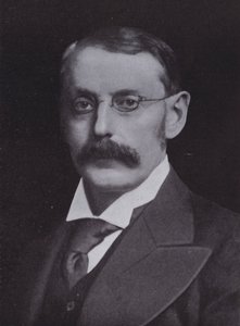 Charles A Parsons (zw/w foto) door English Photographer