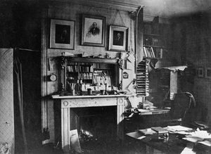 Charles Darwins studeerkamer in Down House