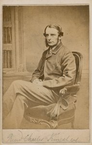 Charles Kingsley door English Photographer