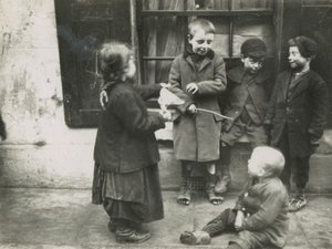 Kinderarmoede, Londen door English Photographer