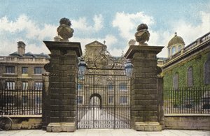 Clare College Poort door English Photographer