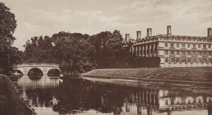 Clare College en Brug, Cambridge