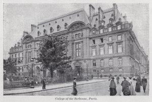 College van de Sorbonne, Parijs door English Photographer