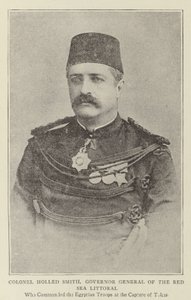 Kolonel Holled Smith, gouverneur-generaal van de Rode Zee-kust door English Photographer