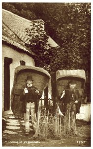 Coracle vissers door English Photographer