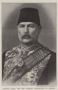 Costaki Pasha, de nieuwe Turkse ambassadeur in Londen door English Photographer