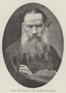 Graaf Leo Tolstoi, de Russische Romanschrijver
