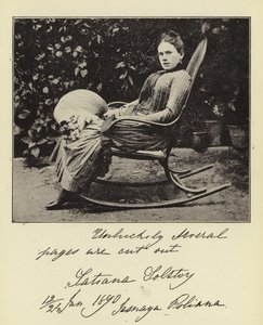 Gravin Tatiana Tolstoi door English Photographer
