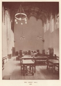 Crosby Hall, Cheyne Walk: De Grote Zaal door English Photographer