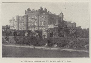 Culzean Castle, Ayrshire, de zetel van de markies van Ailsa door English Photographer