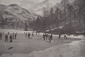Curling bij Birnam