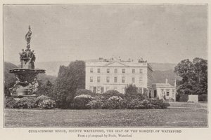 Curraghmore House, County Waterford, de zetel van de Markies van Waterford door English Photographer