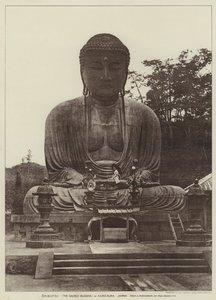 Daibutsu, De Heilige Boeddha, in Kamakura, Japan door English Photographer