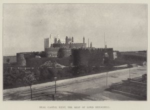 Deal Castle, Kent, de zetel van Lord Herschell door English Photographer