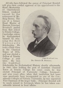 Dr Gerald H Rendall door English Photographer