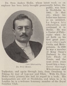Dr. Sven Hedin door English Photographer