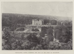 Drumlanrig Castle, Dumfries, de zetel van de hertog van Buccleuch door English Photographer