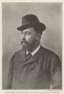 Hertog Alfred van Saksen-Coburg en Gotha, de Hertog van Edinburgh