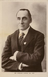 Edward Carson door English Photographer
