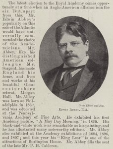 Edwin Abbey, RA door English Photographer