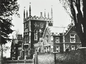 Elizabethan School, Broomhouse Lane: exterieur, 1880 door English Photographer