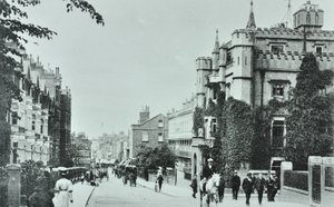 Ellerker College voor de dochters van heren, Richmond Hill, Richmond: algemeen uitzicht, 1895 door English Photographer