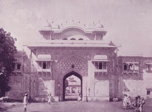 Ingang Maharajah Paleis, Jeypore