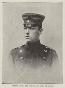 Ernest Louis, de Nieuwe Groothertog van Hessen door English Photographer