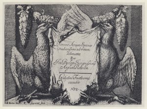 F Barlow, Diversae avium species, G Faithorne 1658 door English Photographer