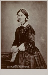 Florence Nightingale door English Photographer