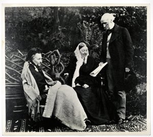 Florence Nightingale, Parthenope, Lady Verney en Sir Harry Verney bij Claydon House